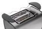 Preview: Tarrington House Toaster TA3209S, Edelstahl, 28 x 17 x 18 cm, 870 W, silber / schwarz