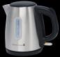 Preview: Tarrington House Wasserkocher 1018S, Edelstahl, 22.9 x 15.4. x 20.2 cm, 2200 W, 1 L, silber / schwarz