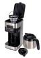 Preview: Tarrington House Kaffeemaschine CM9021, Edelstahl, 20.7 x 17 x 33.4 cm, 1.25 L, silber / schwarz
