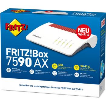 AVM FRITZ!Box 7590 AX V2 WiFi 6 WLAN Router / Dual-Band
