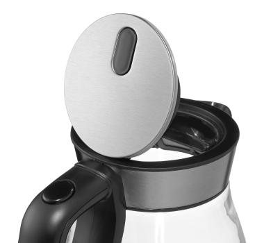 Tarrington House Wasserkocher WK2200G, Glas/Kunststoff, 22.7 x 16.3 x 24.1 cm, 1.7 L, 2200 W, abnehmbarer Kalkfilter, Abschaltautomatik, transparent Mengenrabatte Angebot