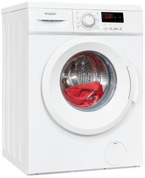 Exquisit Waschmaschine WA7014-030E weiss | Fassungsvermögen 7 kg | 1400 U/Min.