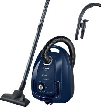 BOSCH Serie 4 Staubsauger mit Beutel Blau BGD38BU2