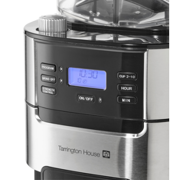 Tarrington House Kaffeemaschine mit Mahlwerk CMG-0917
