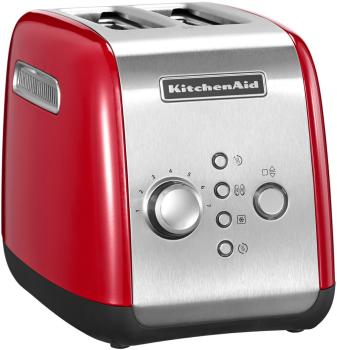 KITCHENAID KITCHENAID 5KMT221EER Toaster Rot (1100 Watt, Schlitze: 2), Toaster