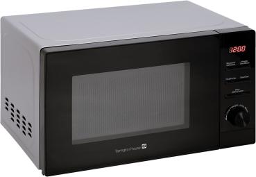 Tarrington House Mikrowellengrill MWD8820G, Edelstahl/Glas,  schwarz / silber